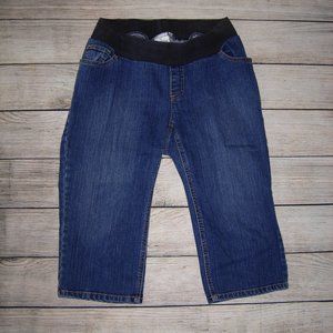 OH Baby Maternity Cropped Jeans Shorts M